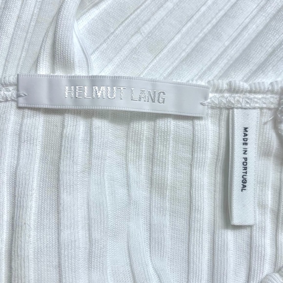 Ribbed Cutout Short Sleeve Top - White - Picture 3 of 5